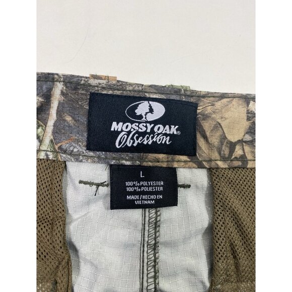 Mossy Oak Obsession Shorts Camo Hunting Outdoor Mens Size Large EUC - Picture 3 of 3